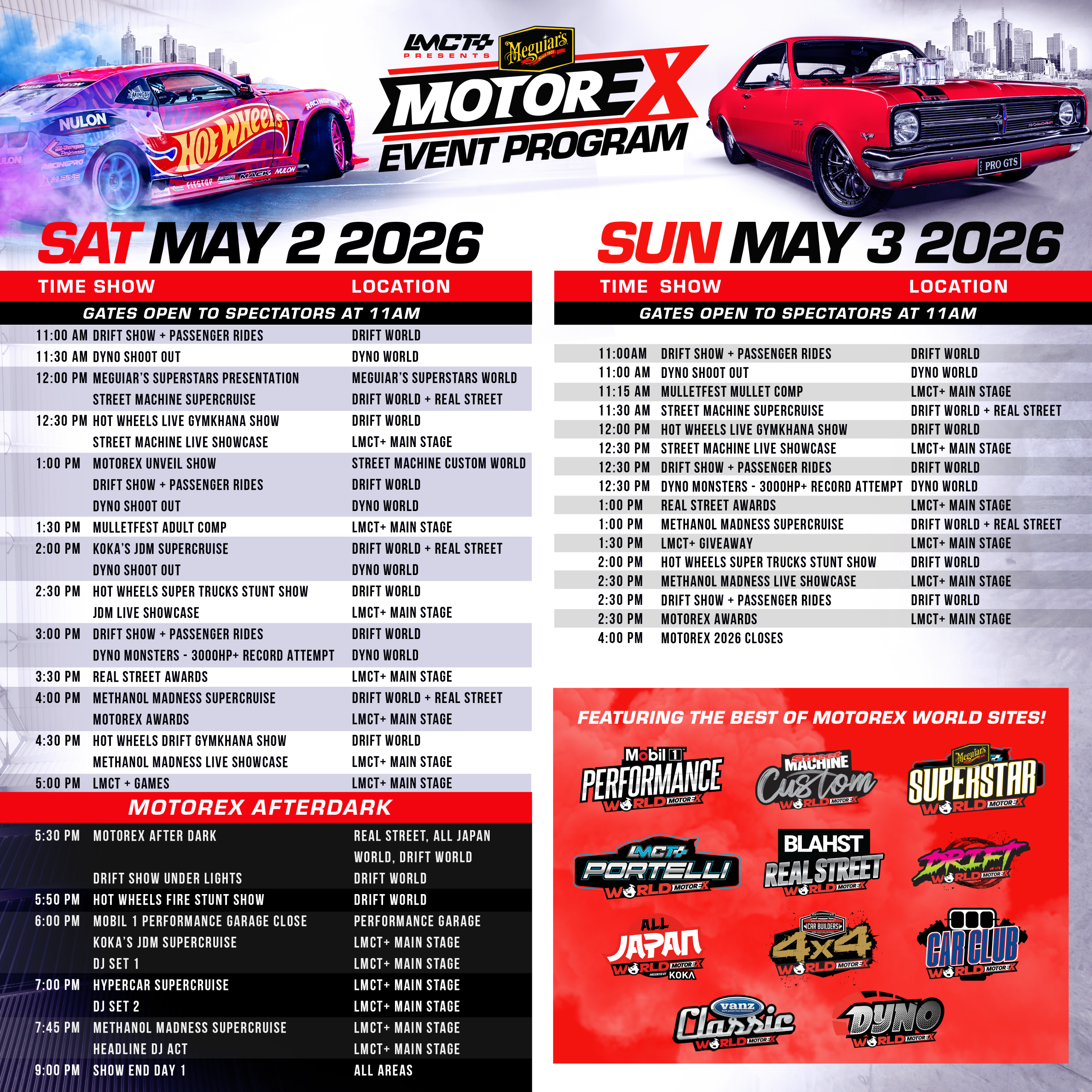 2026 MotorEx Program